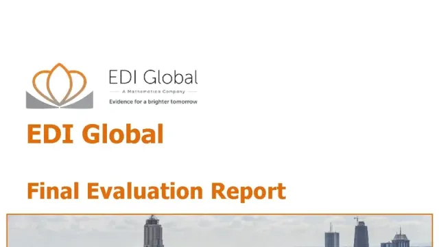 ICT for Trade (ICT4T) Evaluation Report report cover