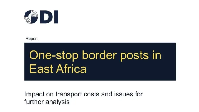 One-Stop Border Posts in East Africa (July 2023) cover