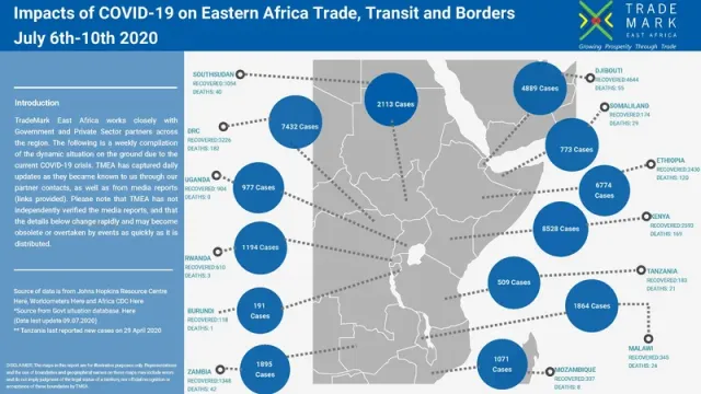 Impacts of COVID-19 on Eastern Africa Trade, Transit and Borders July 6th-10th 2020