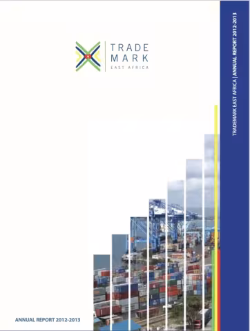 TMA Annual Report 2012-2013 cover