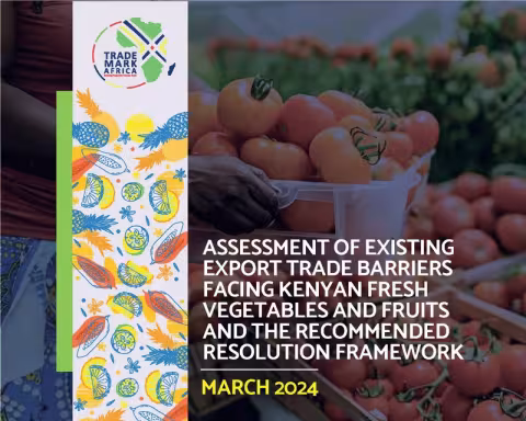 Assessment of Existing Export Trade Barriers Facing Kenyan Fresh Vegetables